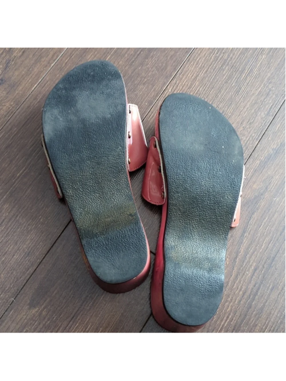 CHANEL Vintage Interlocking CC Logo Clogs